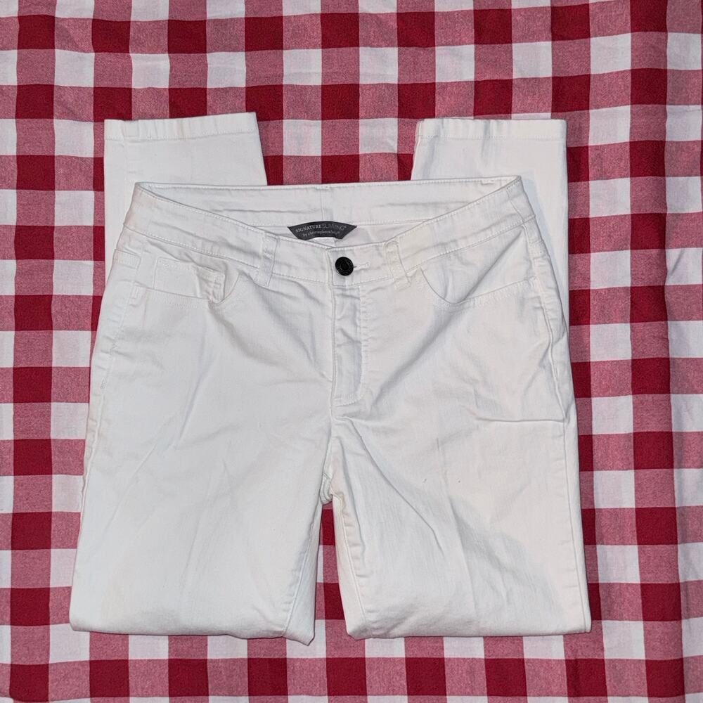 Christopher & Banks White Signature‎ Slimming Stretch Jeans